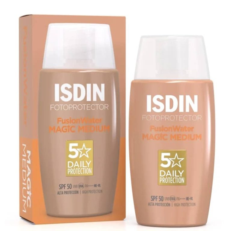 ضدآفتاب فیوژن واتر مجیک رنگ متوسط ایزدین SPF50