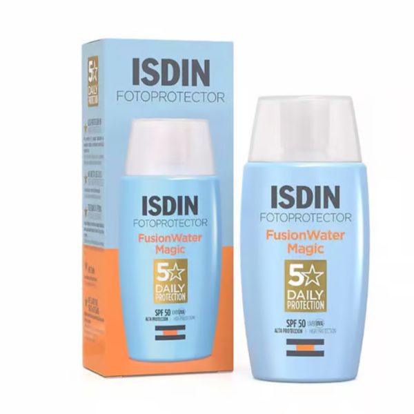 ضد آفتاب ایزدین فیوژن واتر مدل مجیک (Isdin Fusion Water Magic)